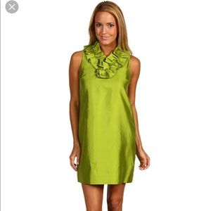 Kate Spade Lucille Ruffle Neck Shift Dress